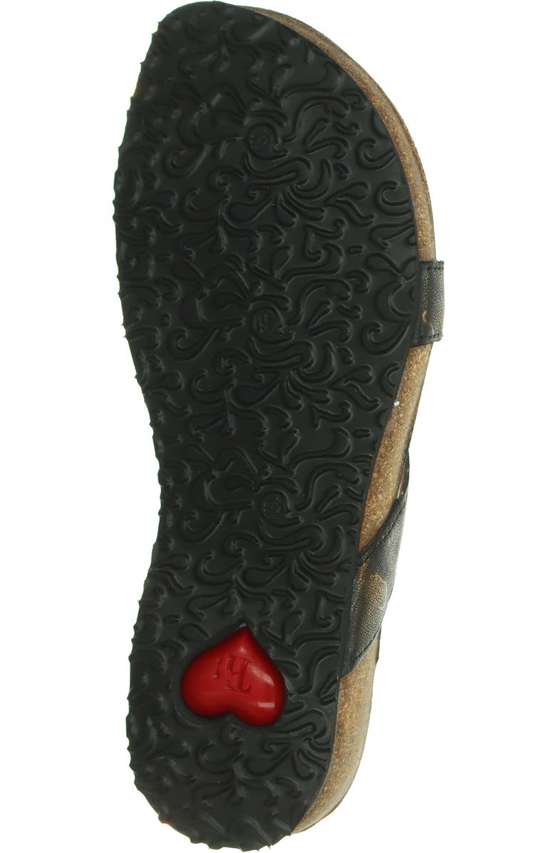 Think! 'Julia' Sandal, Alternate, color, Black