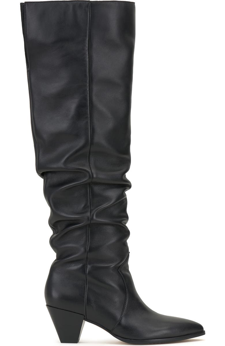 Vince Camuto Sewinny Ruched Knee High Boot, Alternate, color,