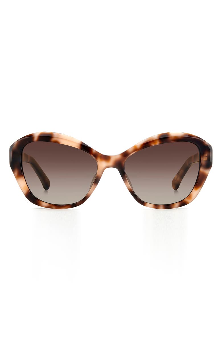 Kate Spade aglaia 54mm gradient cat eye sunglasses, Main, color, 01Ez-La