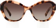 Kate Spade aglaia 54mm gradient cat eye sunglasses