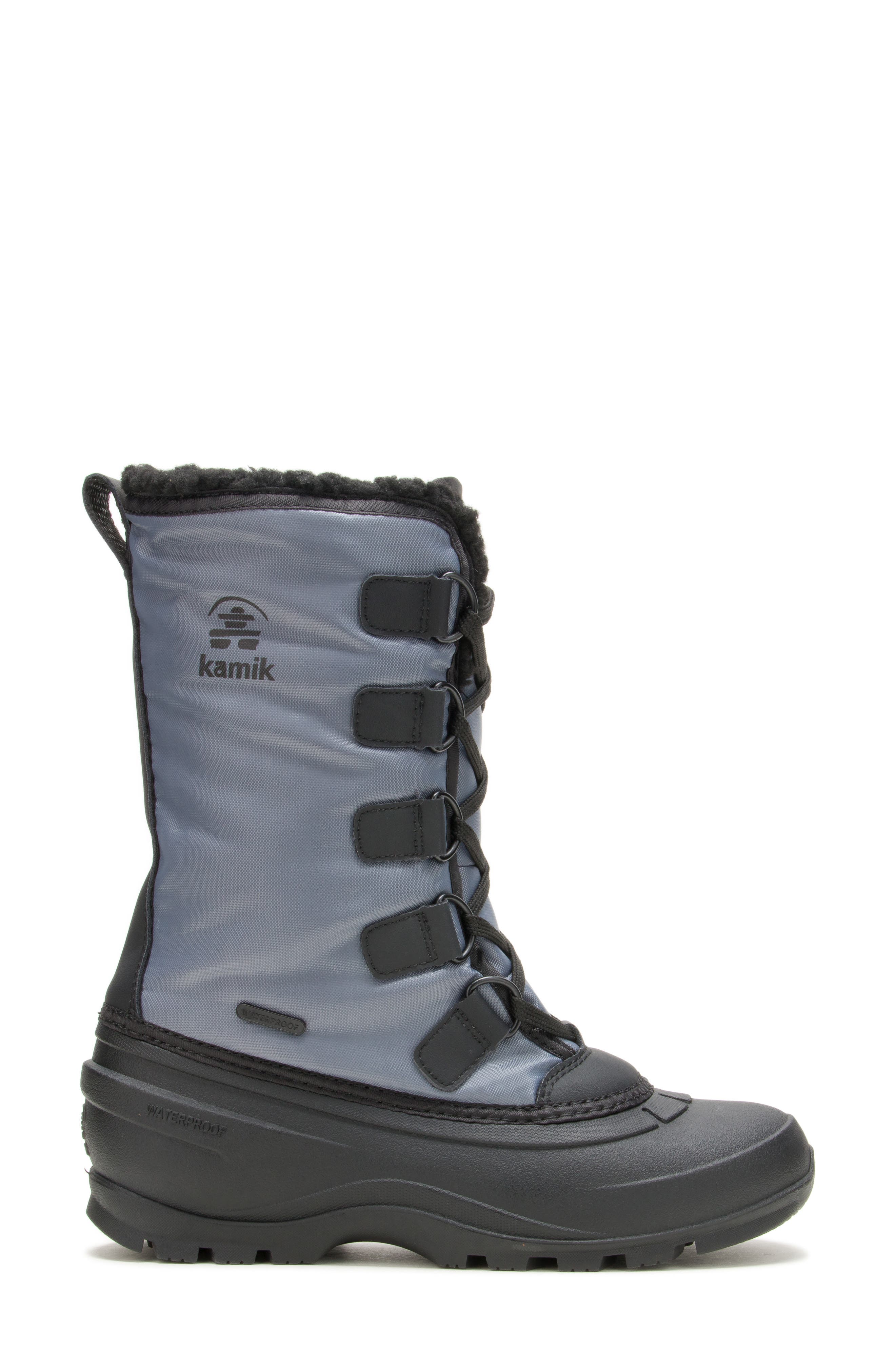 Kamik Billie Waterproof Snow Boot, Alternate, color, Blue