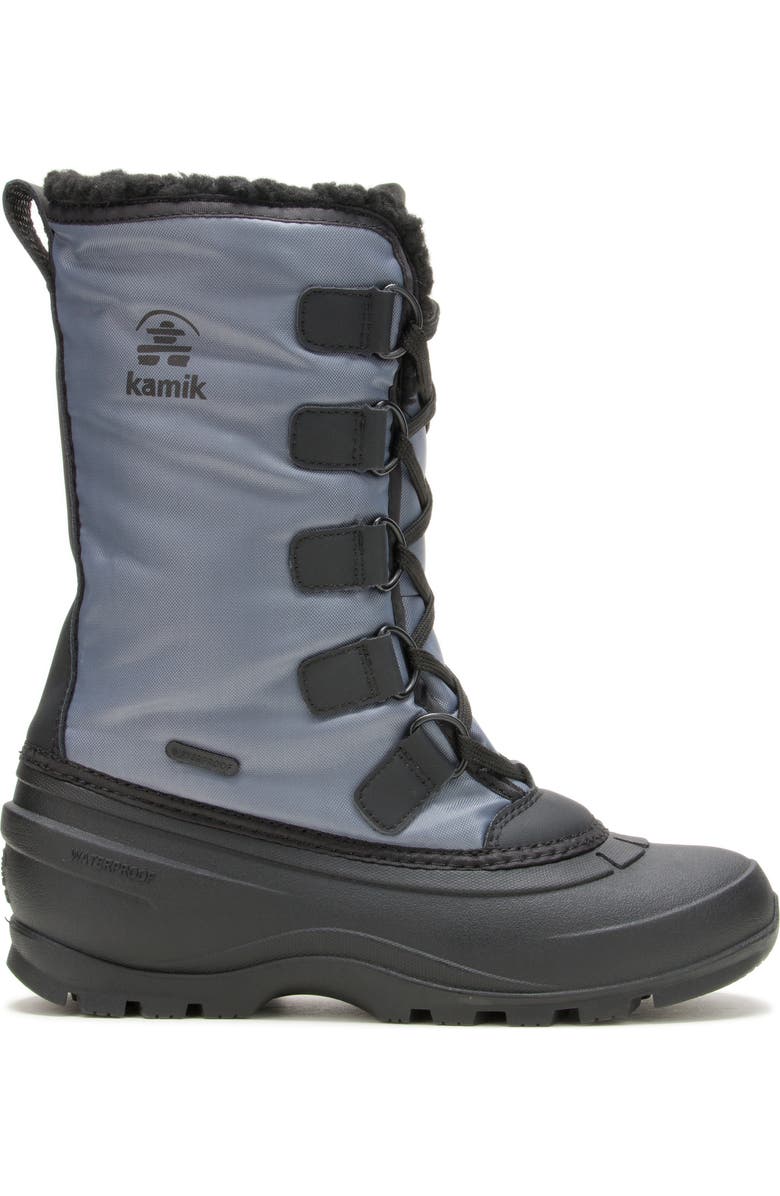 Kamik Billie Waterproof Snow Boot, Alternate, color, Blue