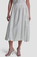 DKNY Bubble Cargo Pull On Midi Skirt