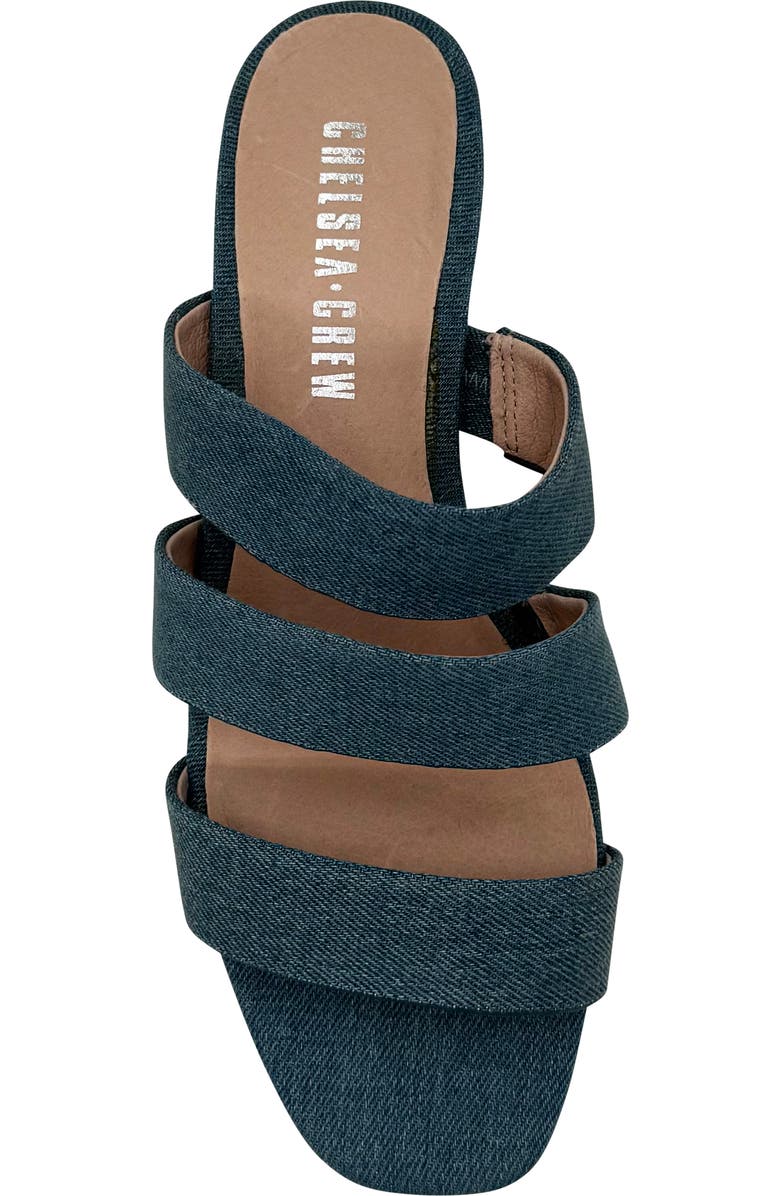 CHELSEA CREW April Banded Slide Sandal, Alternate, color,