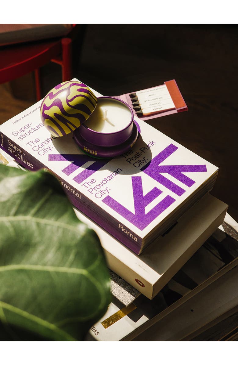 WEKUKU Scented Sweeties Set of 3 Tea Candles, Alternate, color, Tea