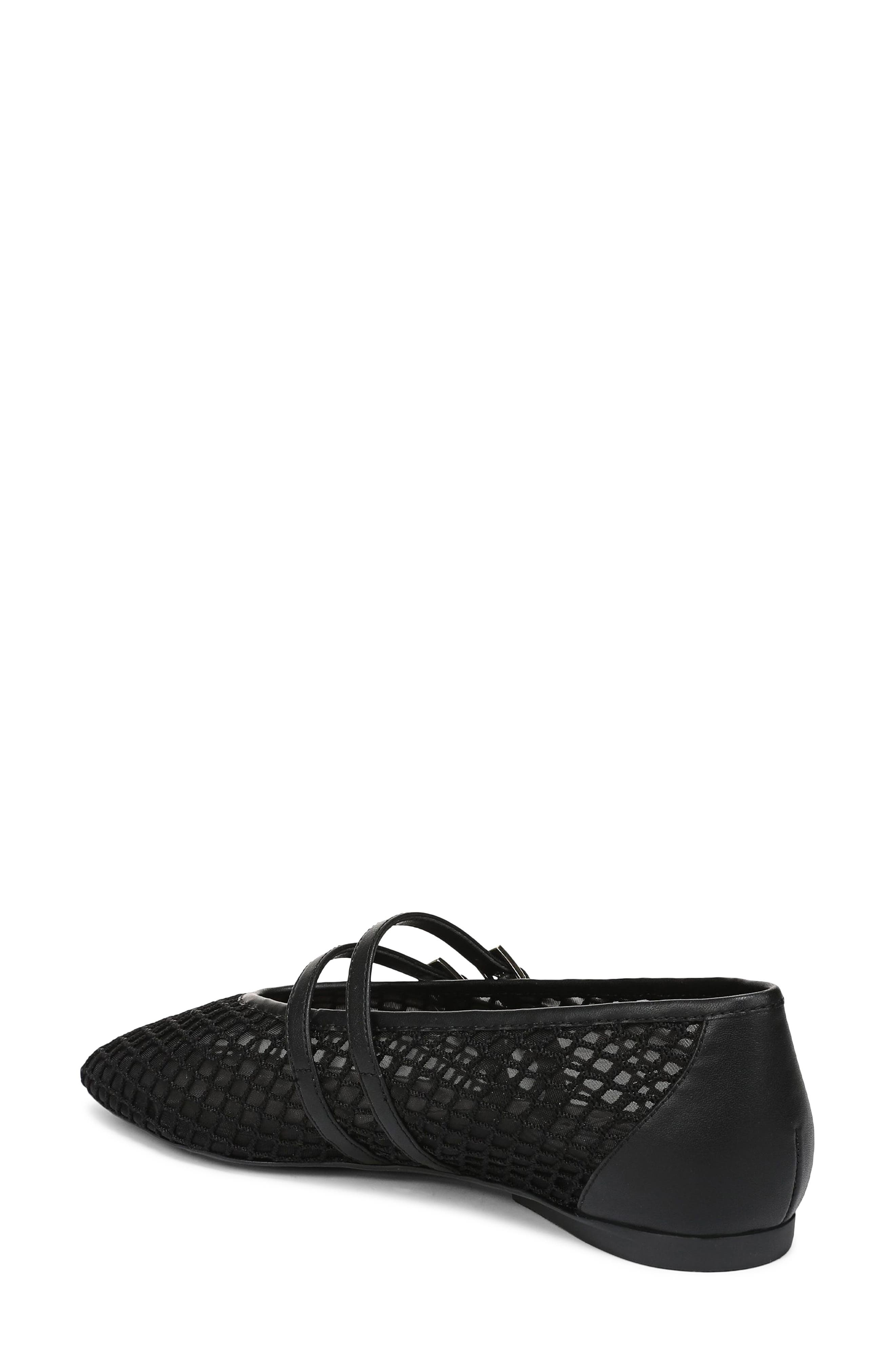 Cayla Flat, Alternate, color, BLACK