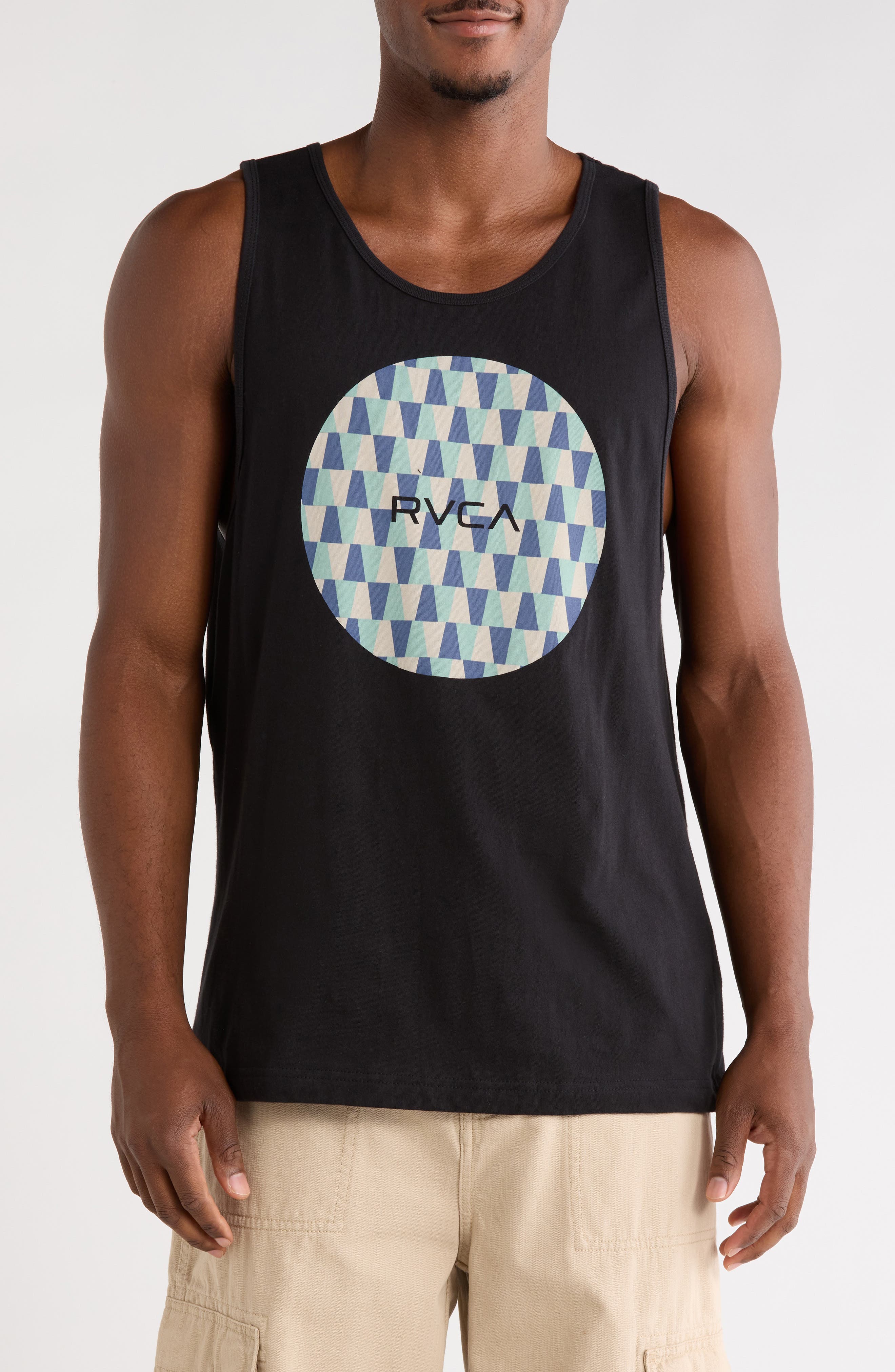 Motors Cotton Graphic Tank Top