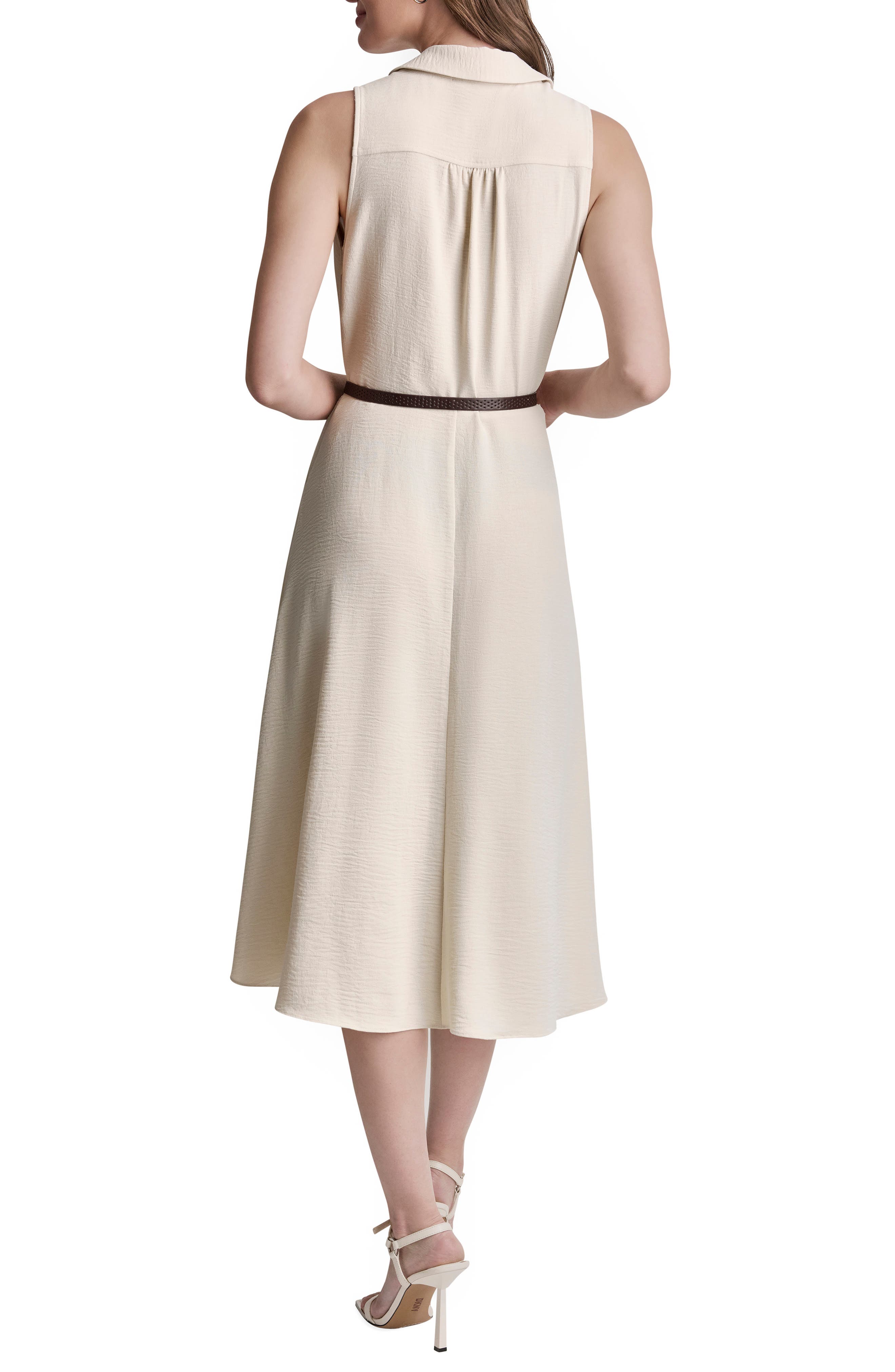 DKNY Sleeveless Shirtdress (Women) | Nordstromrack