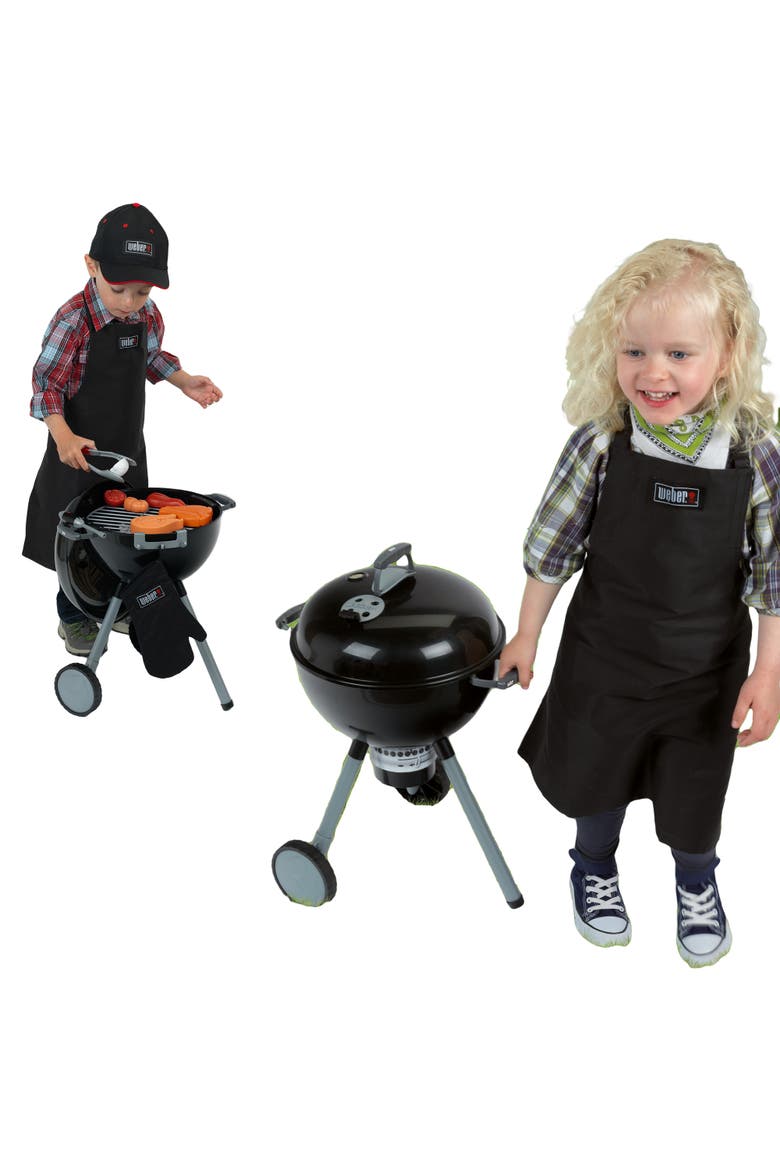 Theo Klein Weber Kettle Barbecue, Black, Regular, Alternate, color, Black