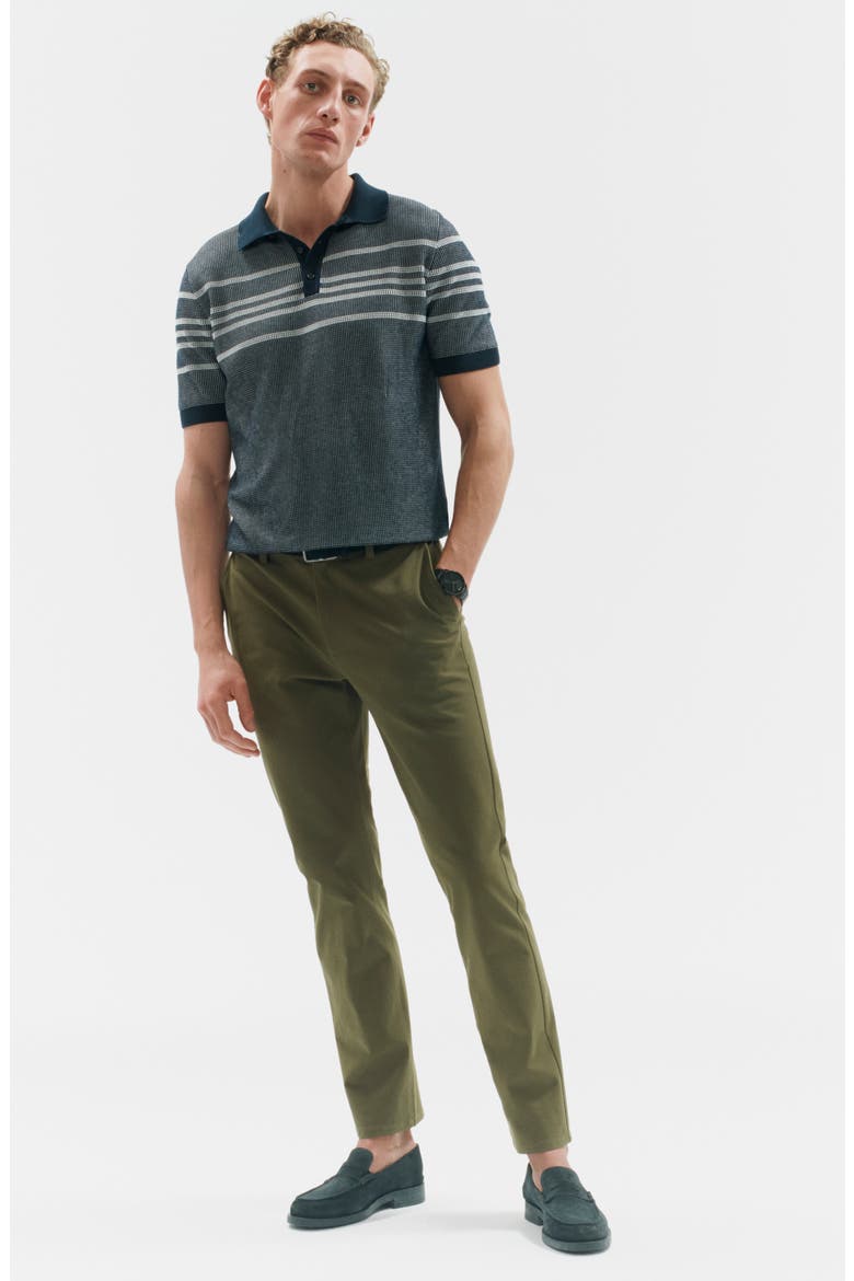 The 2.0 Stretch Cotton Chinos, Alternate, color, OLIVE NIGHT