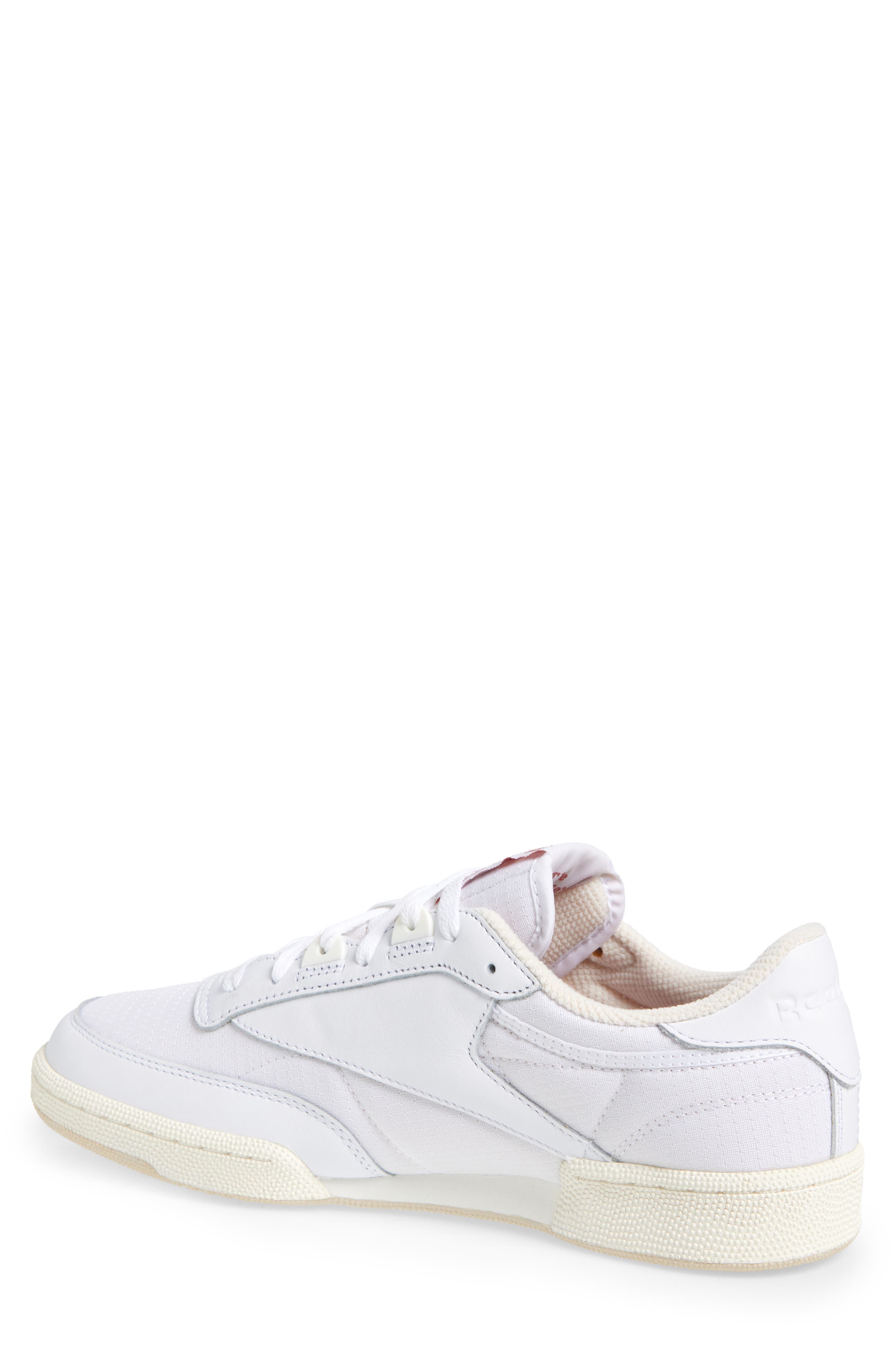 Reebok Club C 85 Sneaker, Alternate, color, Footwear White/ Chalk/ Stucco