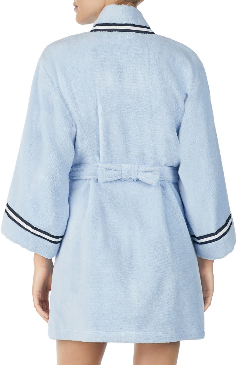 Kate Spade New York short terry robe, Alternate, color,