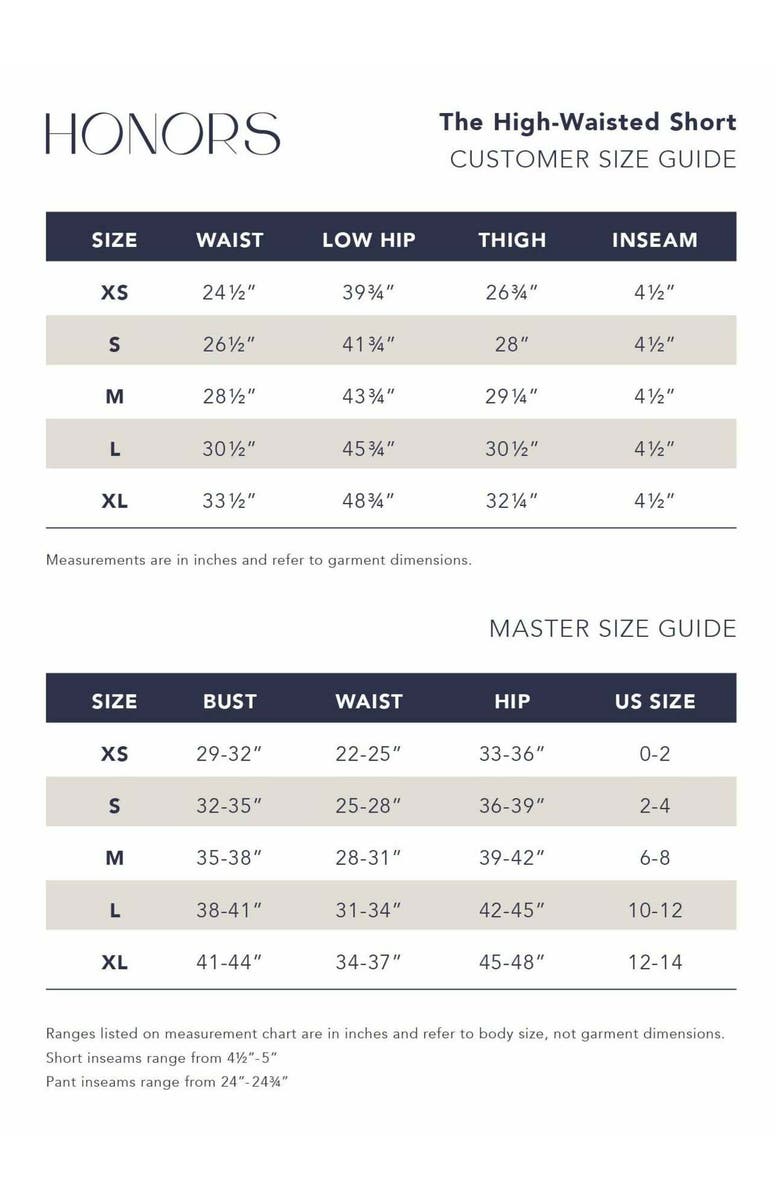 Honors The High-Waisted Short, Alternate, color, Black