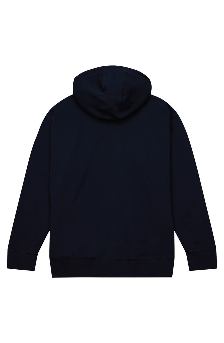 Mitchell & Ness Men's Mitchell & Ness x Tats Cru Navy New Jersey Nets Hardwood Classics Brick Pullover Hoodie, Alternate, color, Navy