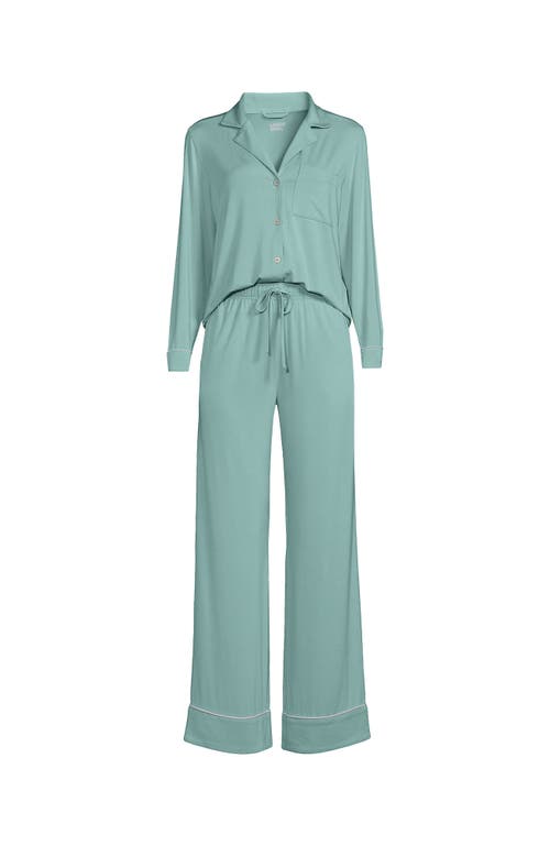 LANDS' END LANDS' END PLUS SIZE COOLING 2 PIECE PAJAMA SET