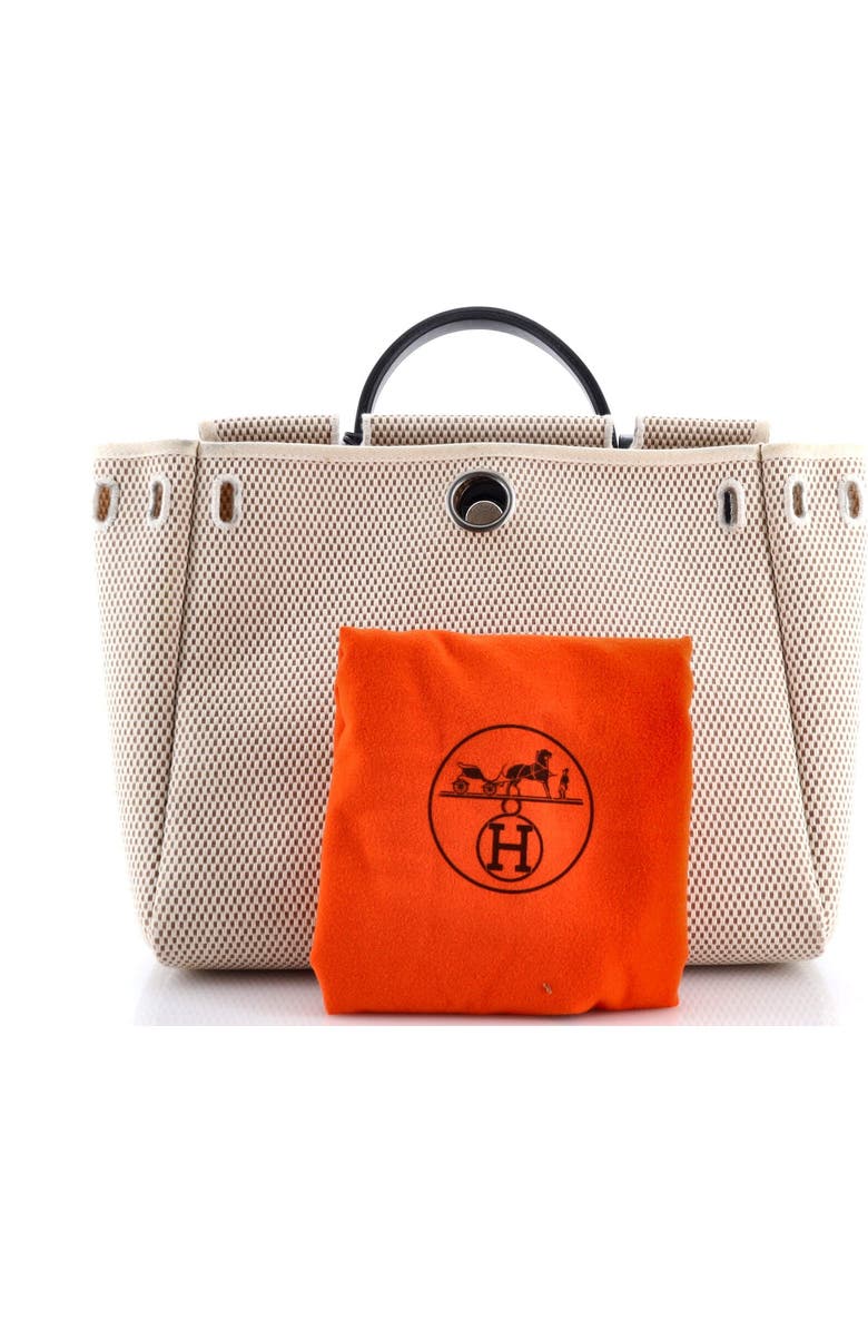 Pre-Owned Hermes Herbag Toile and Leather PM, Alternate, color,