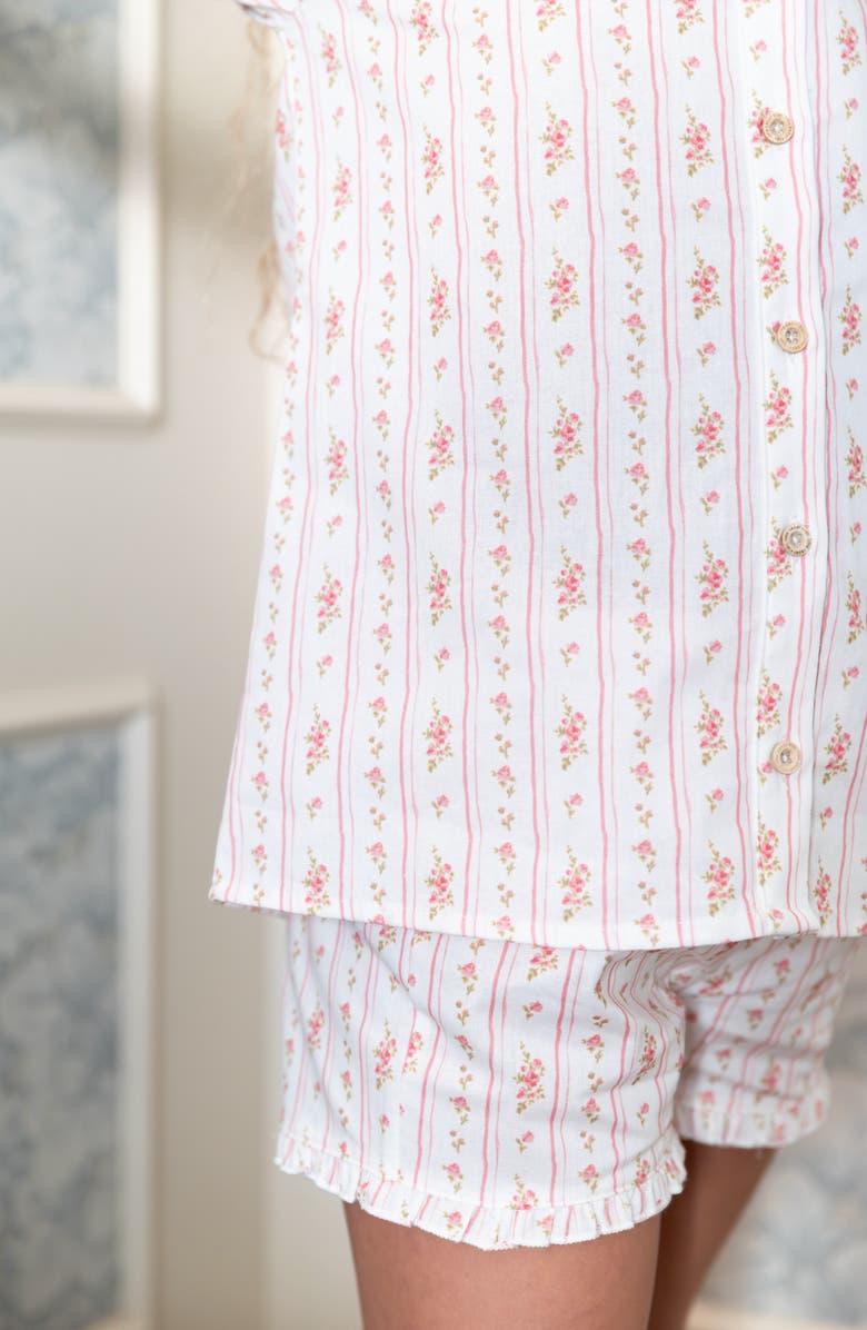 Little Paper Kids Camilla Short Set, Alternate, color, Spring Blooms