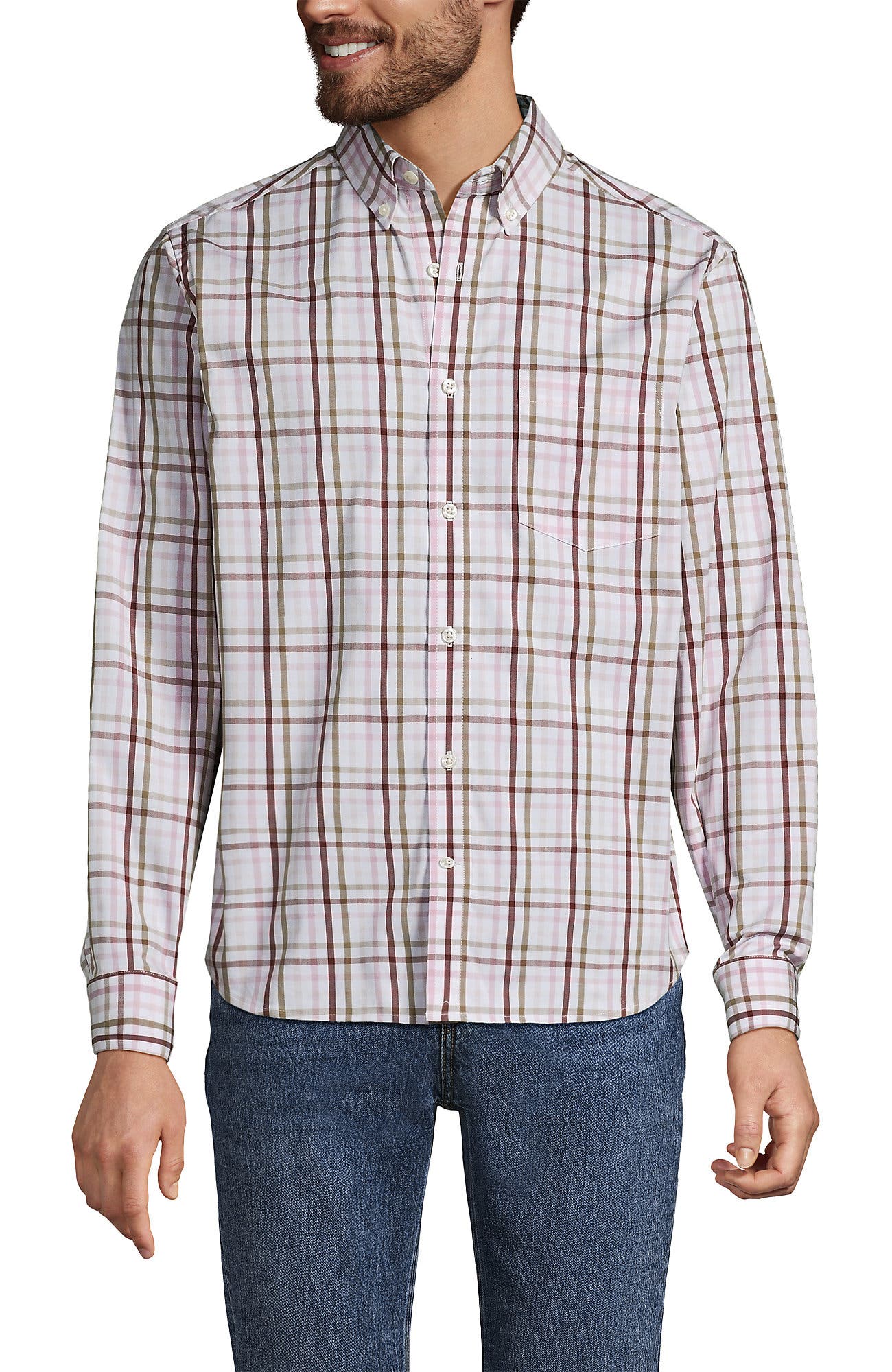 Desert Tan/Pink Tattersall