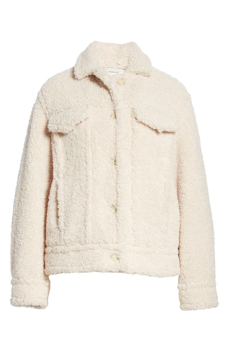 Vince Teddy Jacket, Alternate, color,