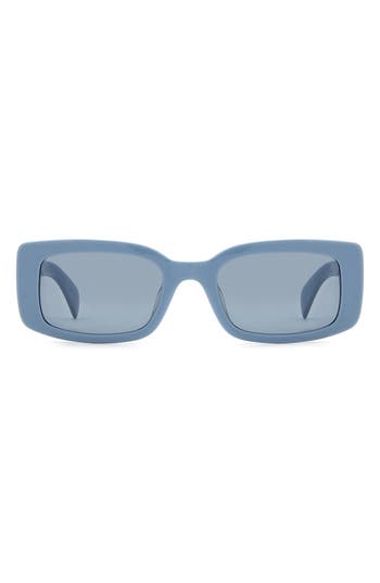 RAG & BONE RAG & BONE 52MM RECTANGULAR SUNGLASSES