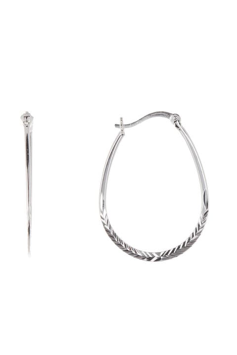 Horseshoe Hoop Earrings