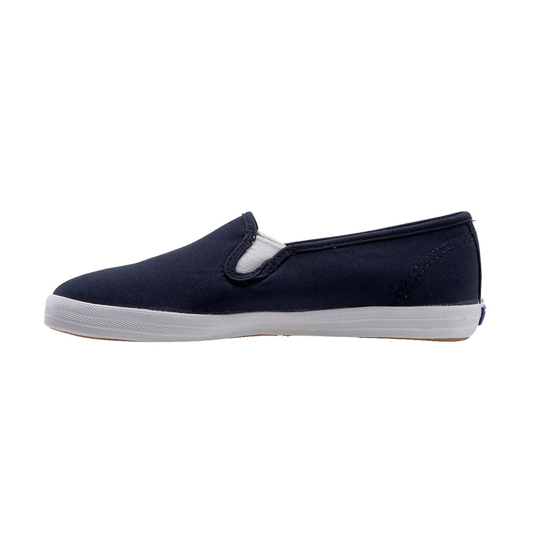 'Champion 2K Canvas' Slip-On, Alternate, color, NAVY CANVAS