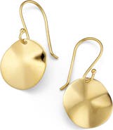 Ippolita Classico Mini Wavy Disc Drop Earrings