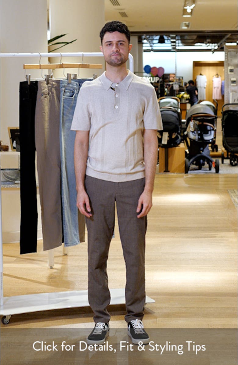 Cillian Knit Short Sleeve Button-Up Shirt, sales video thumbnail