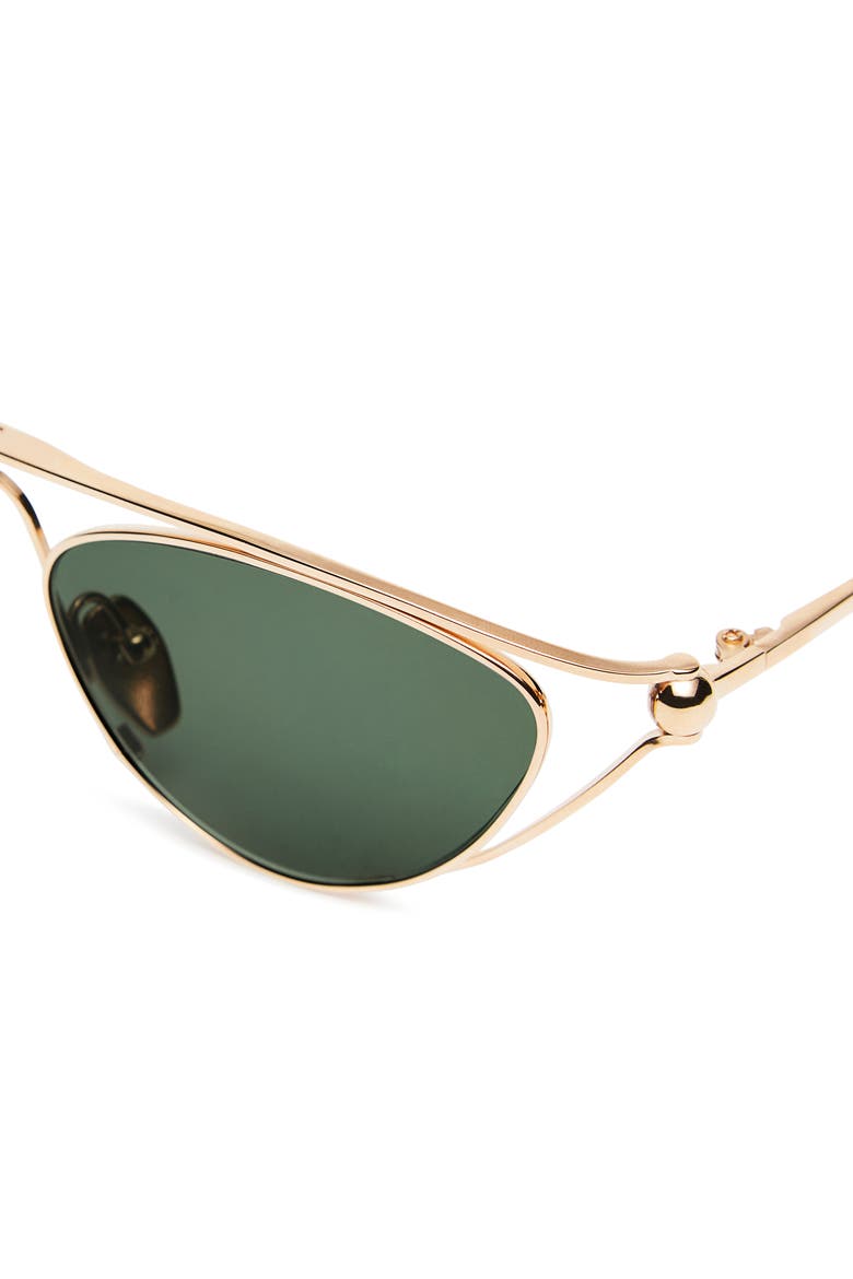 Julia Sunglasses, Alternate, color, Yellow Gold Titanium