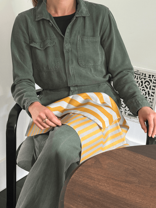 Tortuga Forma Stripe Dinner Napkins In Multi
