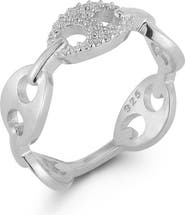 GLAZE JEWELRY Frozen Mariner Link Ring