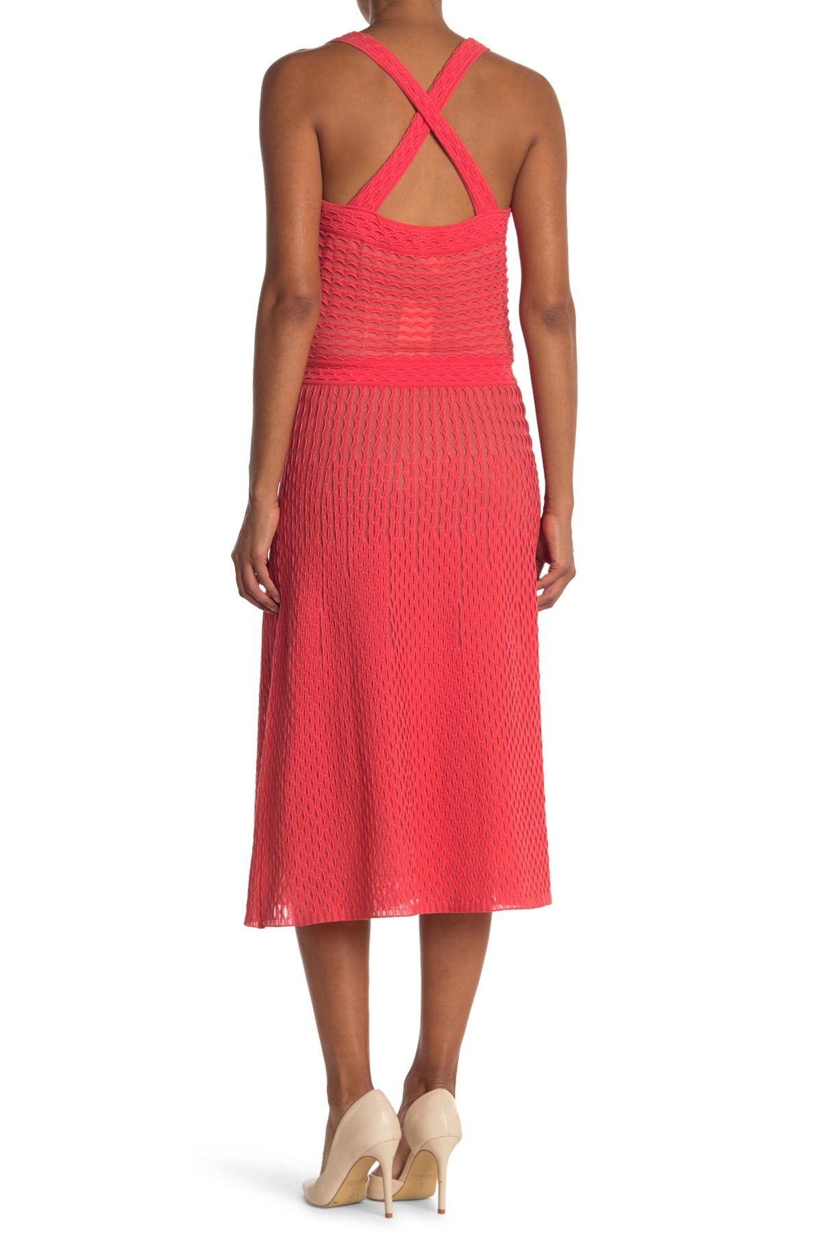M Missoni Cross Back Midi Dress (Women) | Nordstromrack