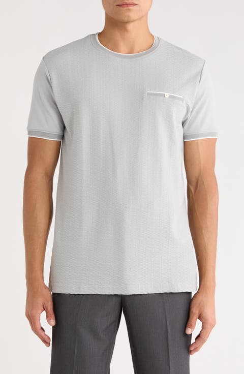 Textured Knit T-Shirt