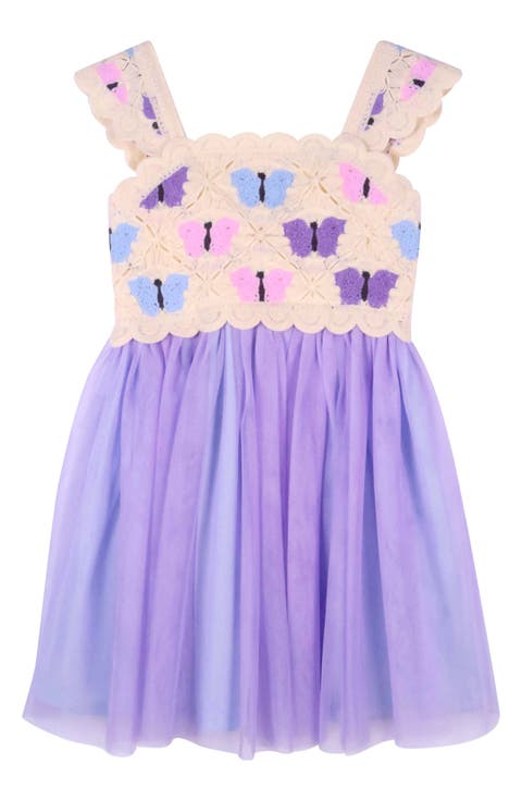 Kids' Butterfly Knit Bodice Tutu Dress (Toddler & Little Kid)