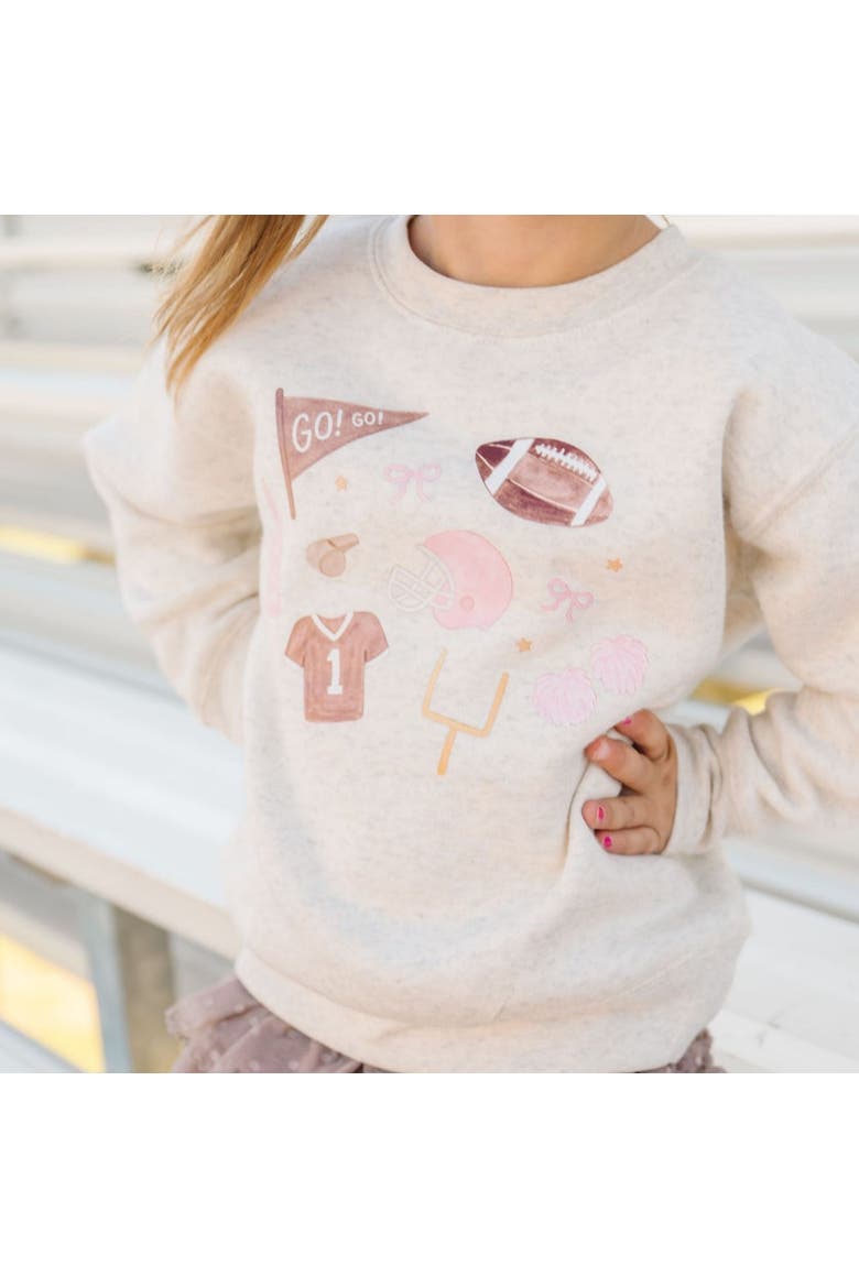 Game Day Icon Sweatshirt, Alternate, color, Natural Heather