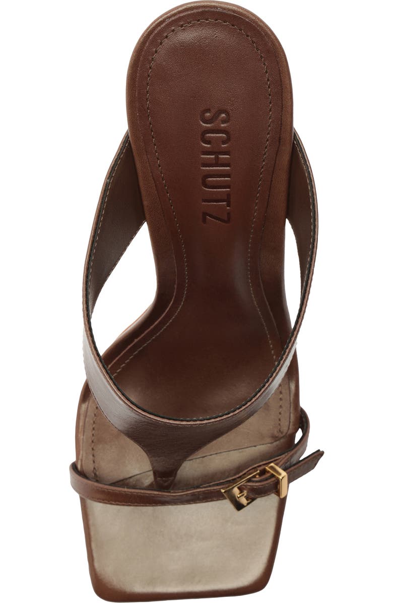 Schutz Tana Flip-Flop, Alternate, color, Root Brown