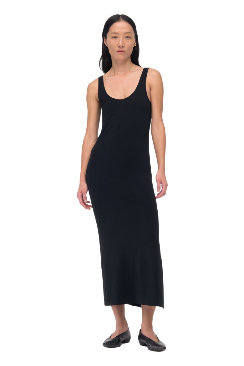 TANK DRESS, Main, color, BLACK