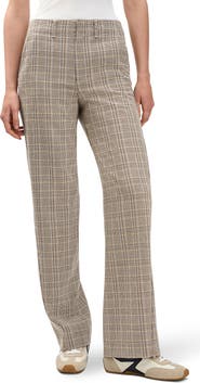 rag & bone Shea Plaid Wool Blend Pants