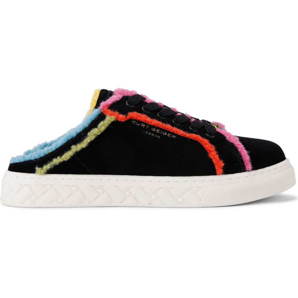 Kurt Geiger London Kensington Cupsole Mule Sneaker In Black