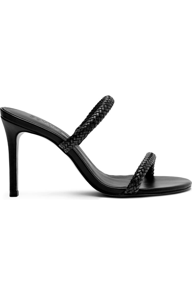 Schutz Taliah Woven Strap Slide Sandal, Alternate, color,