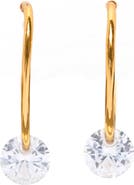 Girls Crew Endless Dewdrop Hoop Earrings