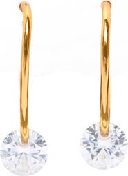 Girls Crew Endless Dewdrop Hoop Earrings