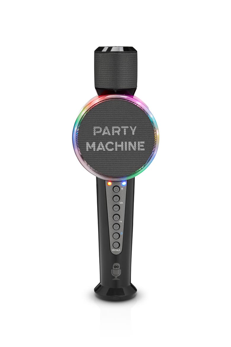 Bluetooth Party Microphone, Main, color, BLACK