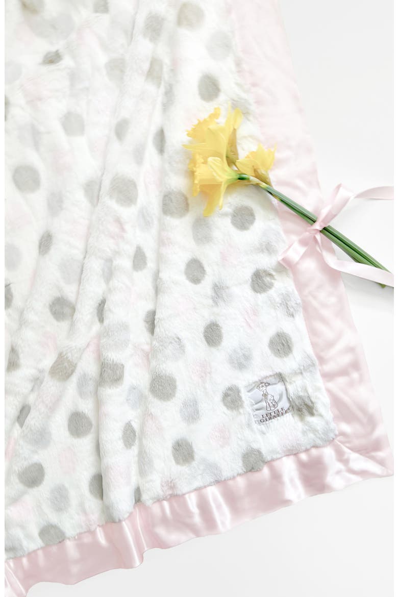 Luxe Dot Blanket, Alternate, color, PINK