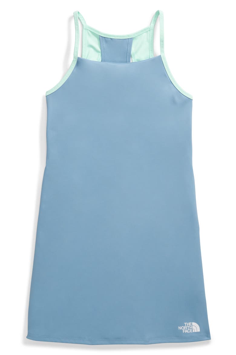 Kids' Never Stop Dress, Main, color, STEEL BLUE