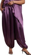 ELOQUII Satin Balloon Pant