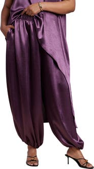 ELOQUII Satin Balloon Pant