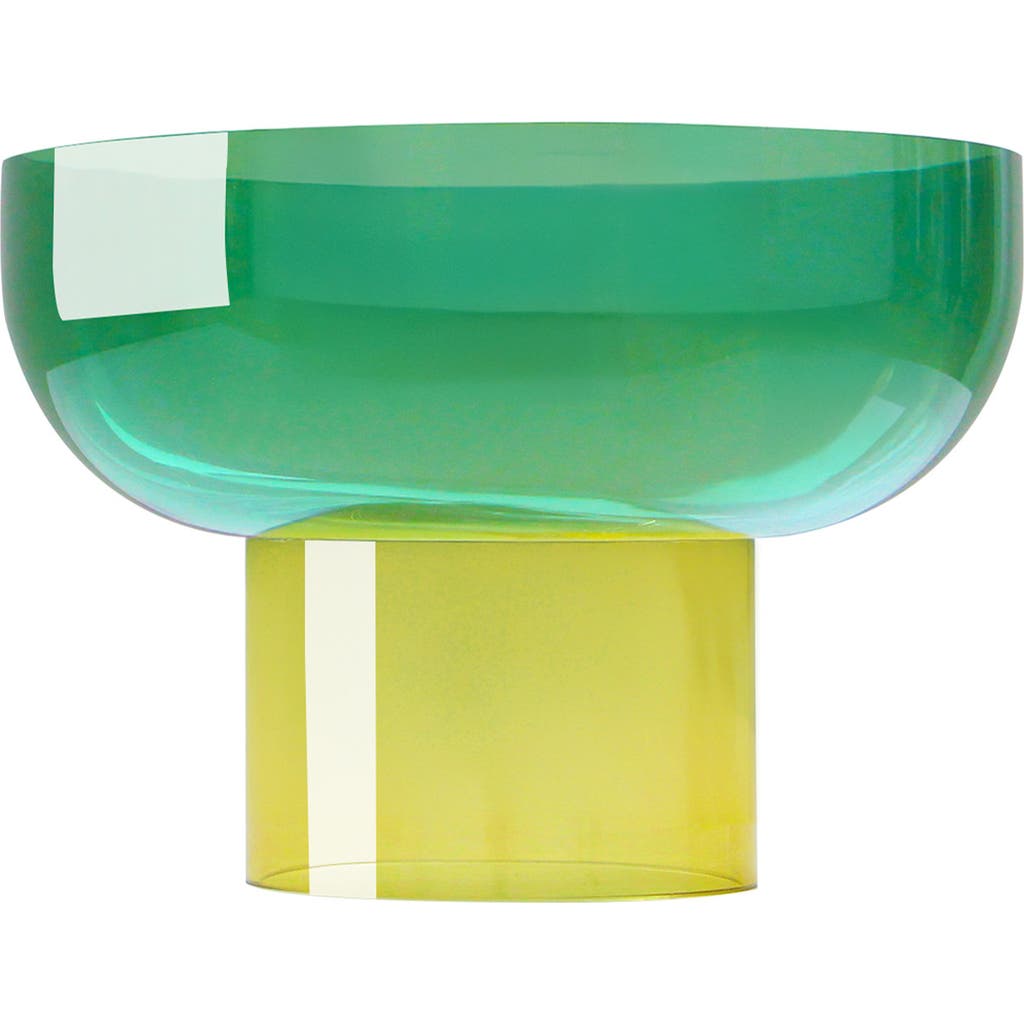 Cloudnola Tip Top Glass Bowl In Green