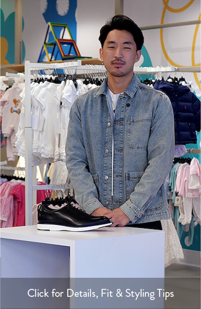 Upton Perforated Plain Toe Oxford, sales video thumbnail