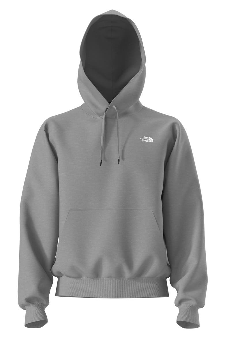 Essential Pullover Hoodie, Alternate, color, TNF PALE GREY HEATHER